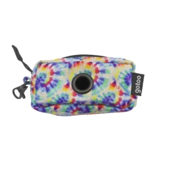 Gotoo Porta bolsas de tela tie dye azul para perros Best
