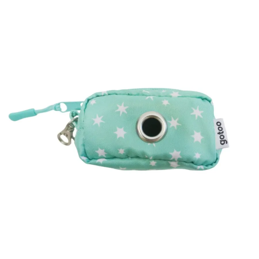 Gotoo Porta bolsas estampado verde para perros Clearance