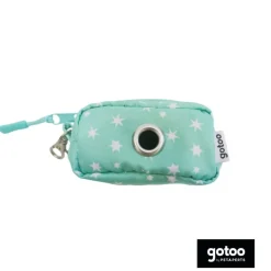 Gotoo Porta bolsas estampado verde para perros Clearance
