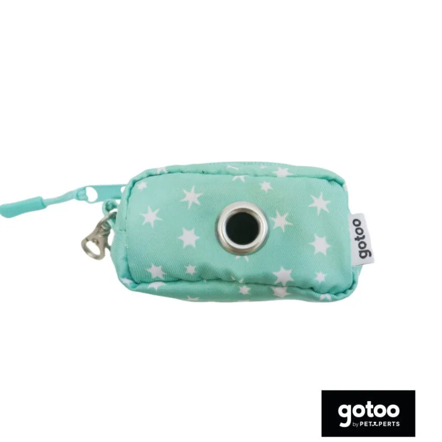 Gotoo Porta bolsas estampado verde para perros Clearance