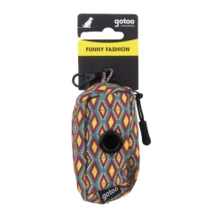 Gotoo Porta bolsas estampado geométrico para perros Best