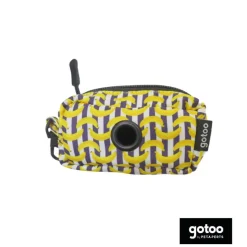 Gotoo Porta bolsas estampado azul para perros Outlet