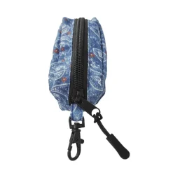 Gotoo Porta bolsas estampado azul para perros
