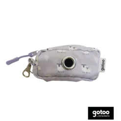 Gotoo Porta bolsas estampado gris para perros Discount