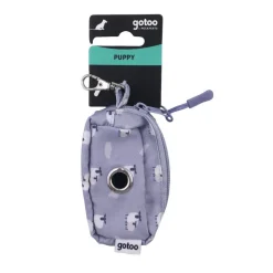 Gotoo Porta bolsas estampado gris para perros Discount