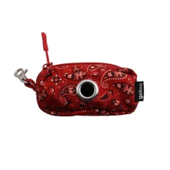 Gotoo Porta bolsas estampado cachemira rojo para perros Best