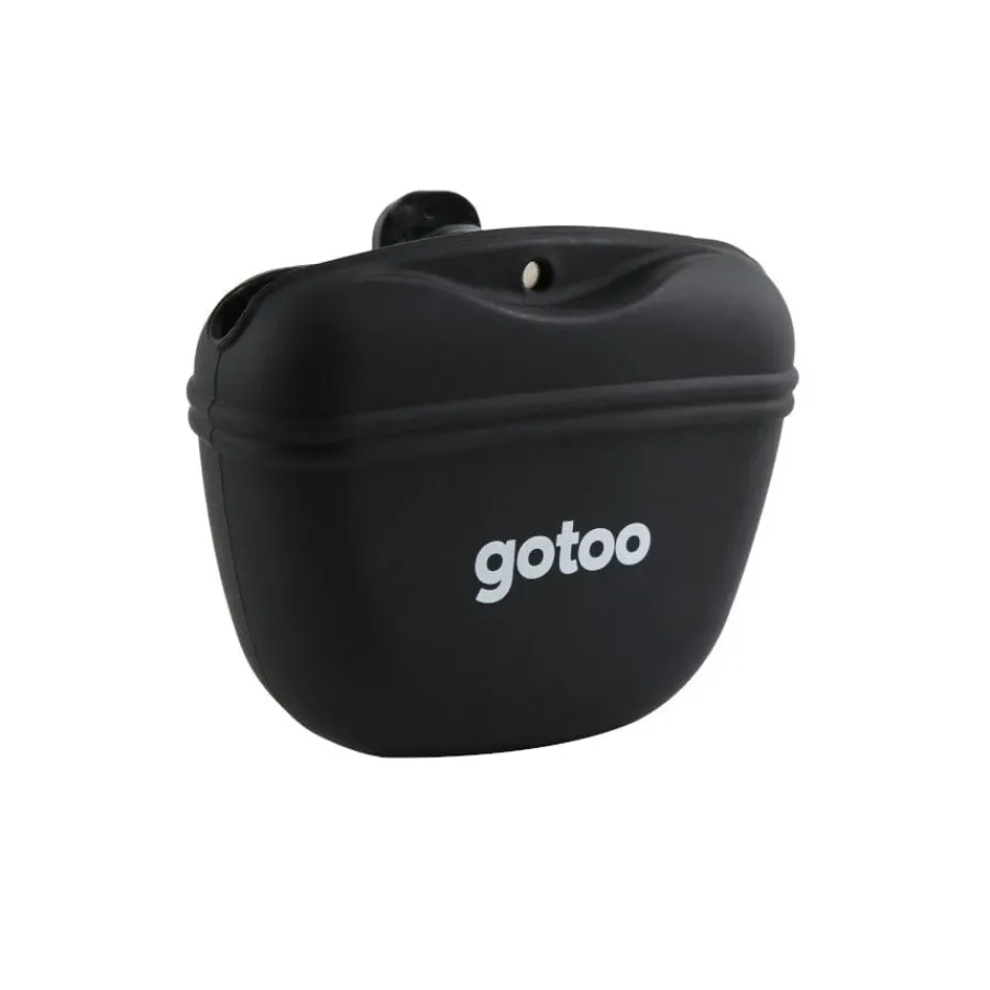 Gotoo Porta premio de silicona negro para perros Online