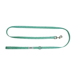 Gotoo Set Correa y Collar estampado con estrellas verde para perros Hot