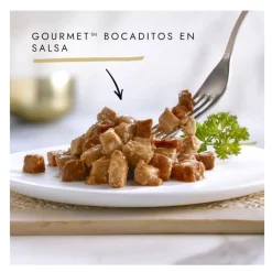 Gourmet Gold Bocaditos Salmón y Pollo para gatos Online