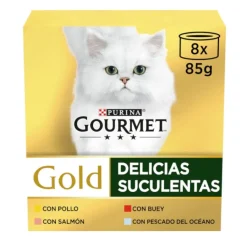 Gourmet Gold Delicias Suculentas Mixtas lata para gatos Discount