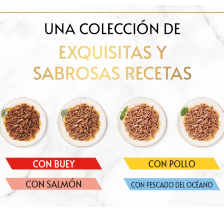 Gourmet Gold Delicias Suculentas Mixtas lata para gatos Discount