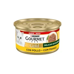 Gourmet Gold Delicias Suculentas Pollo en Salsa lata para gatos