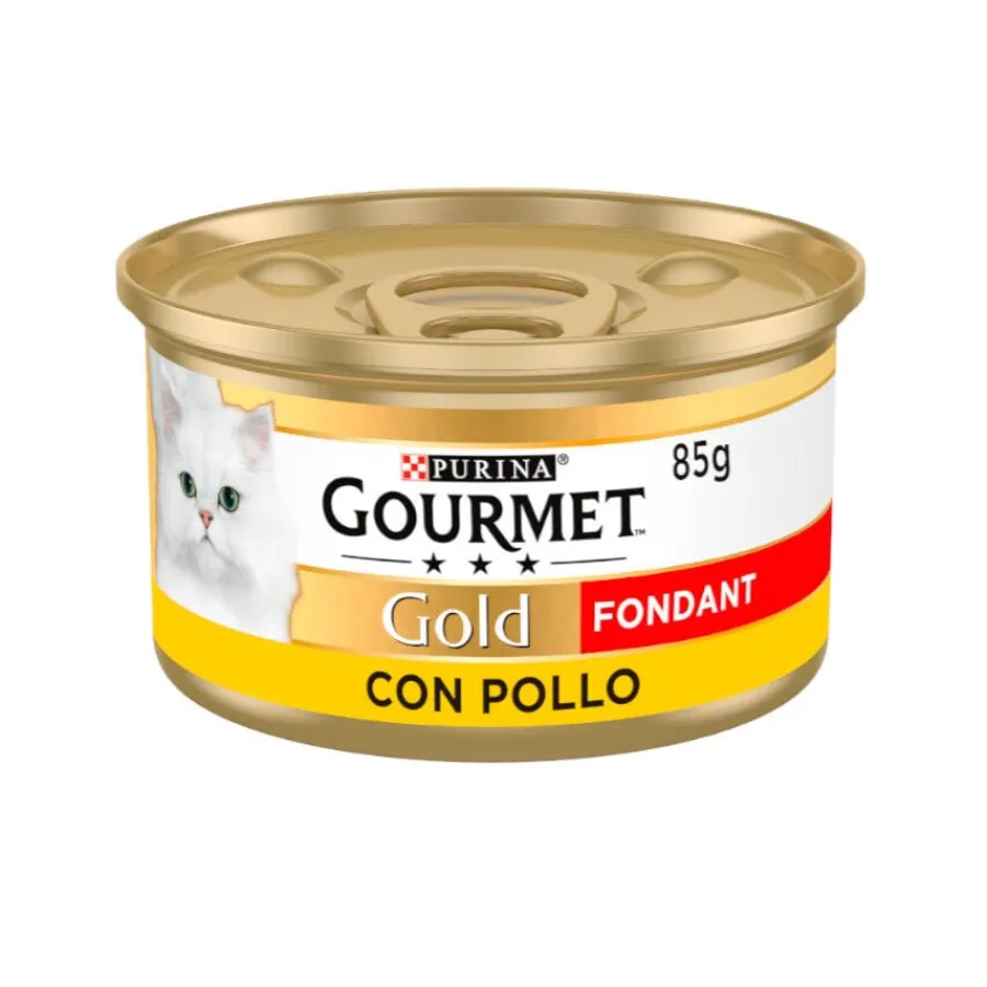 Gourmet Gold Fondant Pollo en Paté lata para gatos New