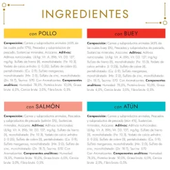 Gourmet Gold Fondant Sabores Variados lata para gatos