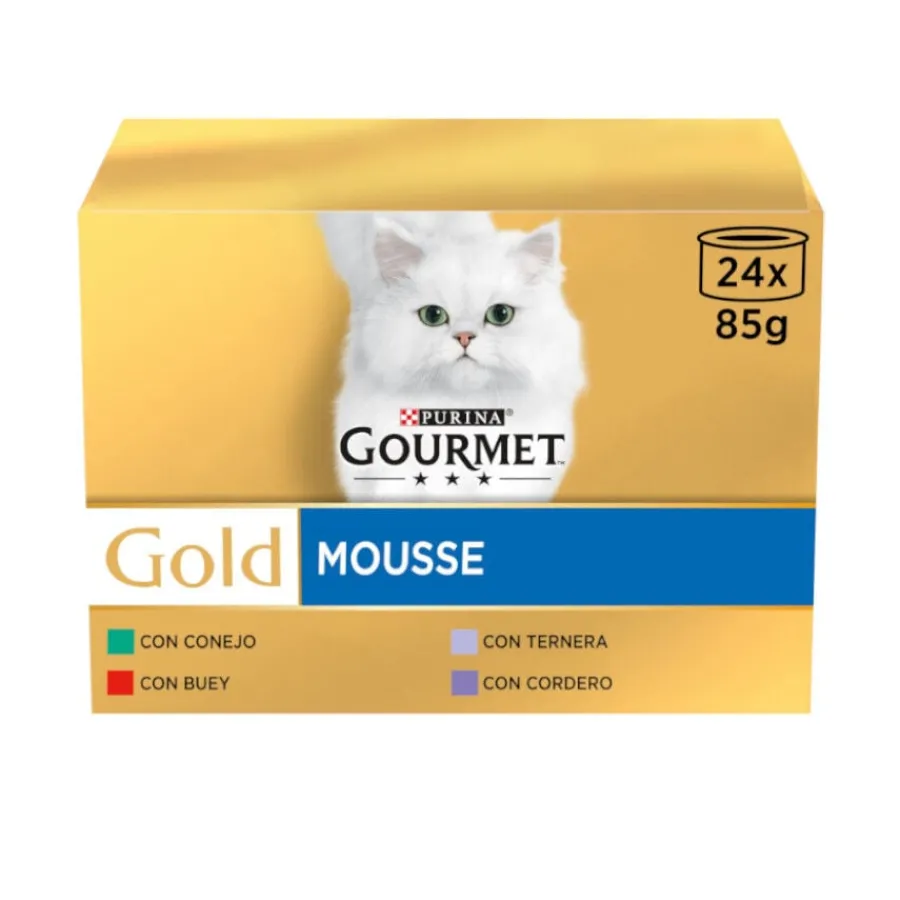 Gourmet Gold Mousse Sabores Variados Sale