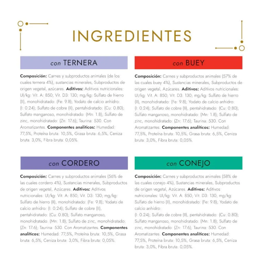 Gourmet Gold Mousse Sabores Variados Sale