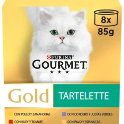 Gourmet Gold Pastel de Carne lata para gatos Clearance