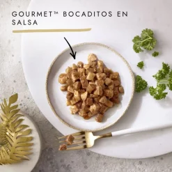 Gourmet Gold Pollo e Hígado en salsa lata para gatos Online