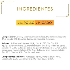Gourmet Gold Pollo e Hígado en salsa lata para gatos Online