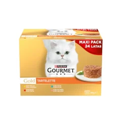 Gourmet Gold Tartelette Varios Sabores lata para gatos Hot