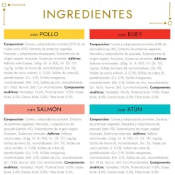 Gourmet Gold Tartelette Varios Sabores lata para gatos Hot