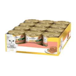 Gourmet Gold Terrine Salmón lata para gatos New