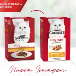 Gourmet Mon Petit Selección Aves en salsa sobre para gatos Best