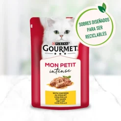 Gourmet Mon Petit Selección Aves en salsa sobre para gatos Best