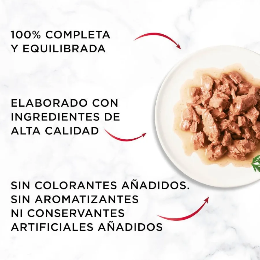Gourmet Mon Petit Selección Pescados en salsa sobre para gatos Hot