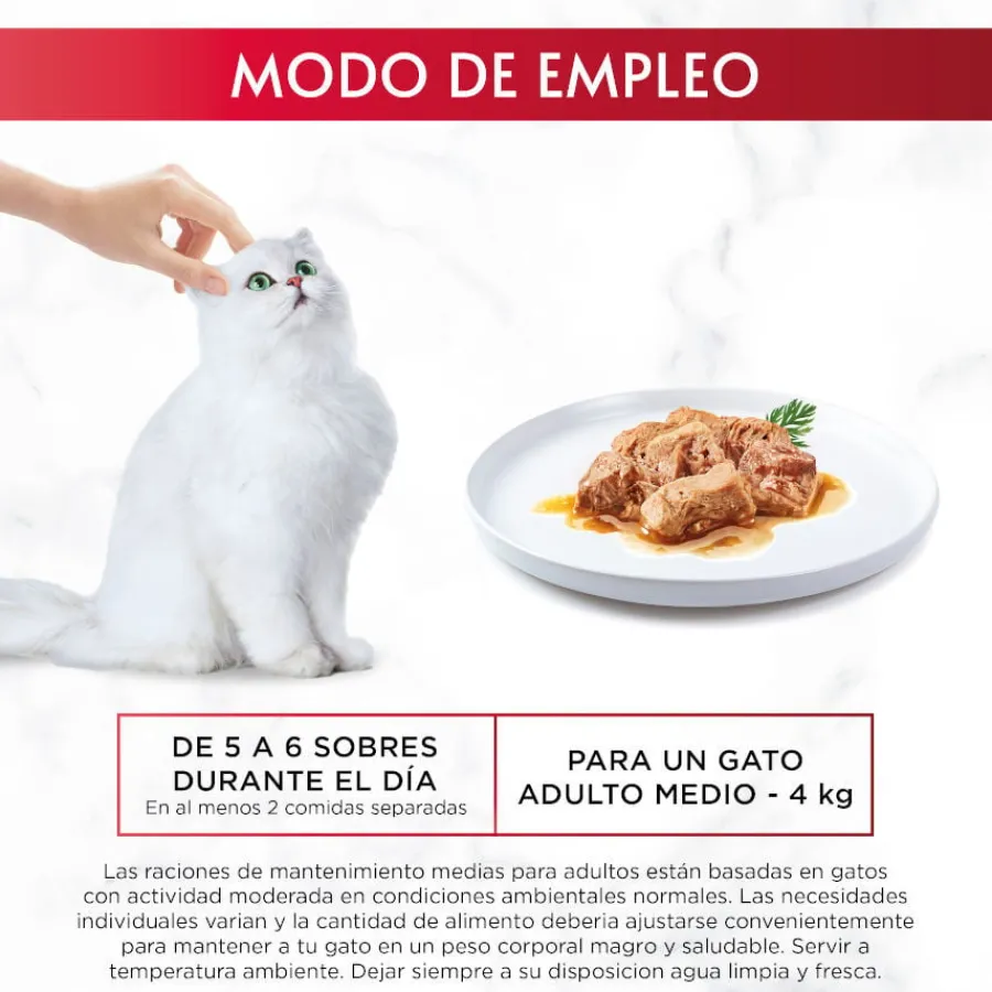 Gourmet Mon Petit Selección Pescados en salsa sobre para gatos Hot