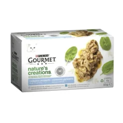 Gourmet Nature's Creations Pescado del Océano y Atún mini filetes para gatos Best