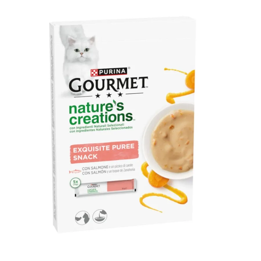 Gourmet Nature’s Creations Snack Húmedo de Salmón para gatos Discount