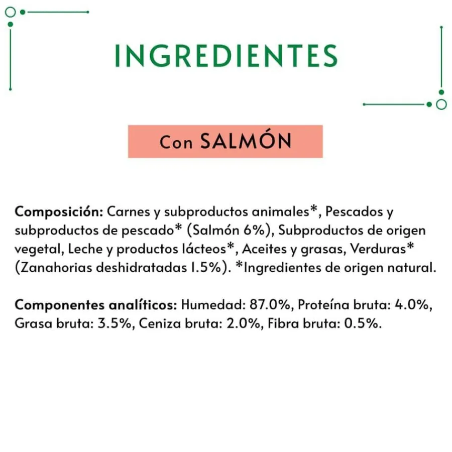 Gourmet Nature’s Creations Snack Húmedo de Salmón para gatos Discount