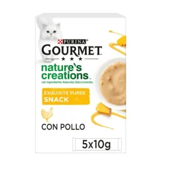 Gourmet Nature’s Creations Snack Húmedo de Pollo para gatos Discount