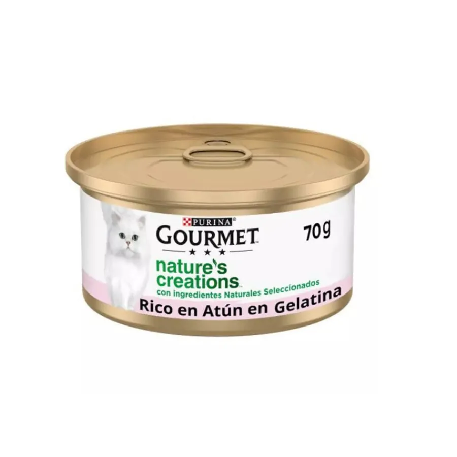 Gourmet Nature's Creations Atún y Gambas en Gelatina lata para gatos Discount