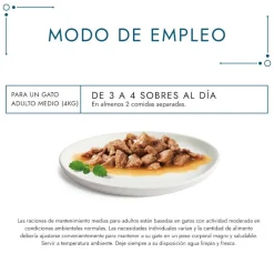 Gourmet Perle Filetes de Salmón y Atún en salsa sobre para gatos New
