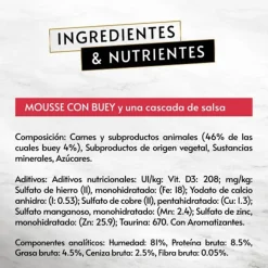 Gourmet Revelations Buey tarrina en mousse Discount