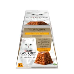 Gourmet Revelations Finos Cortes de Pollo en gelatina para gatos Outlet