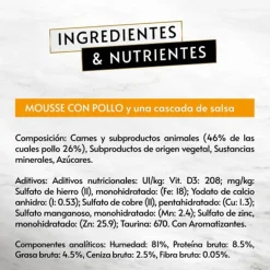 Gourmet Revelations Pollo tarrinas en mousse para gatos Clearance