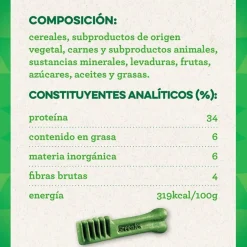 Greenies Medium Snacks Dentales Naturales para perros medianos Hot