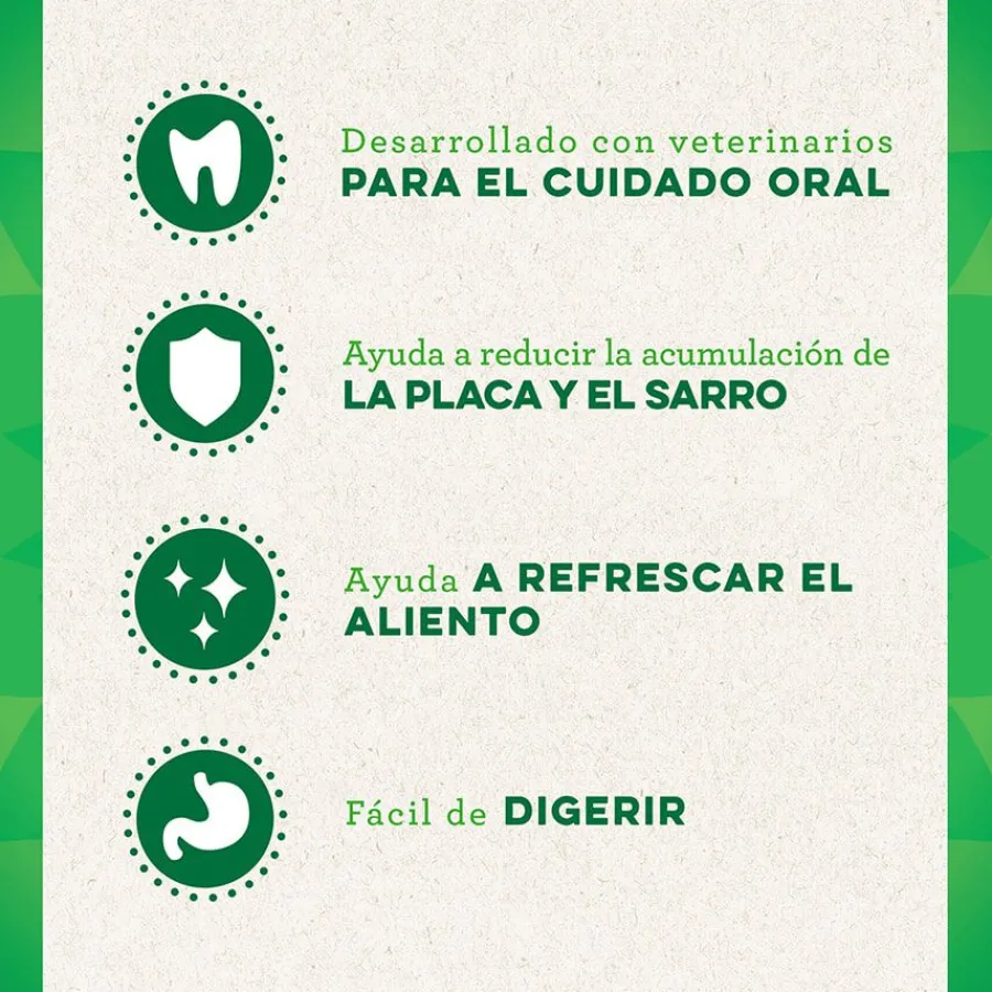 Greenies Medium Snacks Dentales Naturales para perros medianos Hot