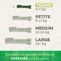 Greenies Teenie Snacks Dentales Naturales para perros toy Sale
