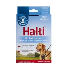 Company Of Animals Halti Arnés antitirones negro para perros Clearance