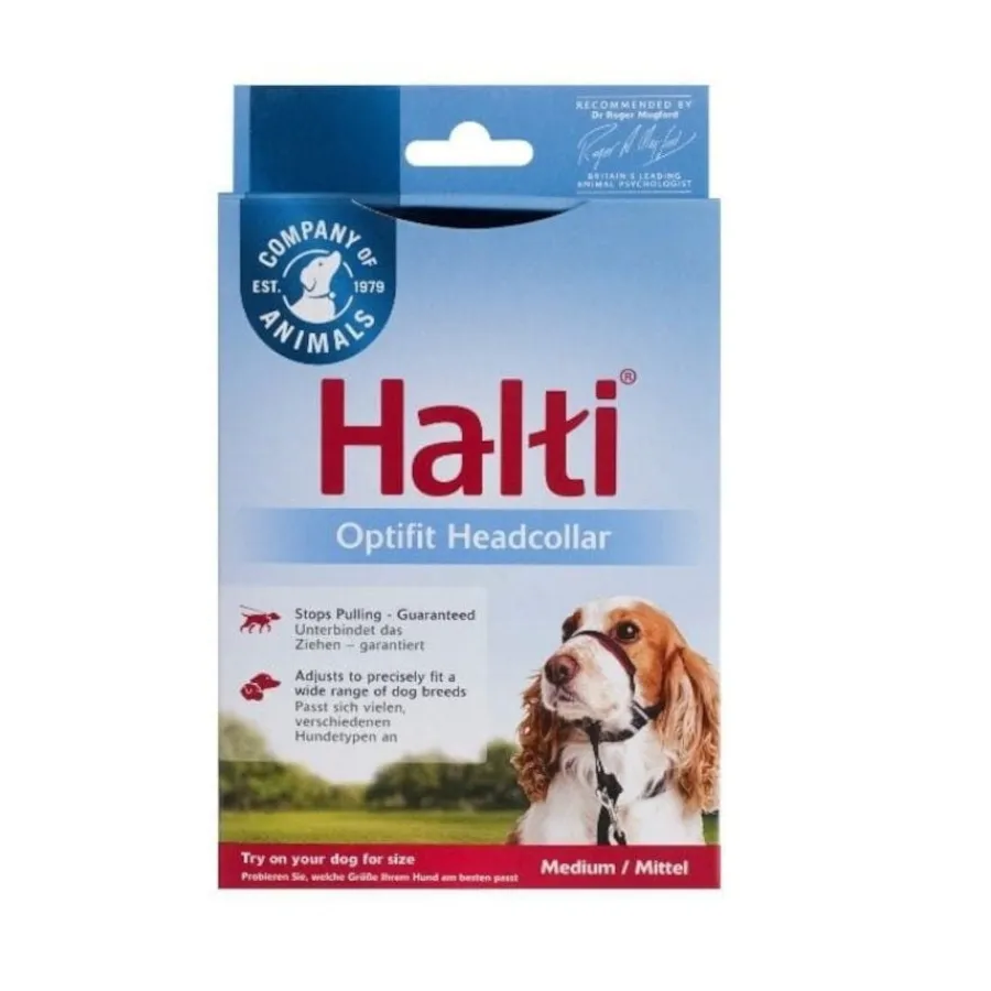 Company Of Animals Halti Optifit collar antitirones negro para perros Clearance