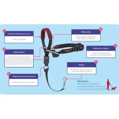 Company Of Animals Halti Optifit collar antitirones negro para perros Clearance