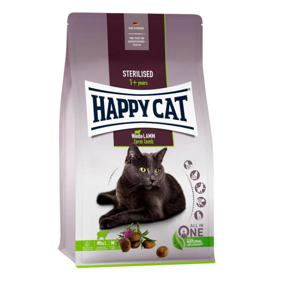 Happy Cat Adult Sterilised Cordero pienso Hot