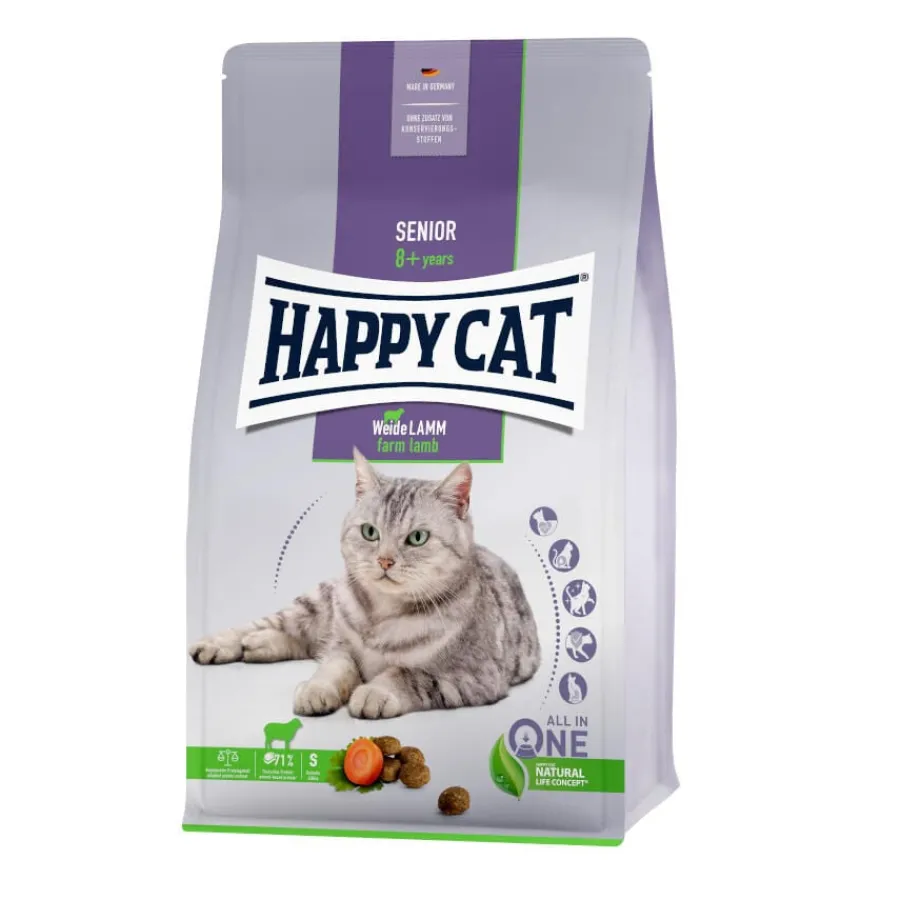 Happy Cat Senior Cordero pienso Discount