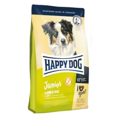 Happy Dog Junior Cordero y Arroz pienso New