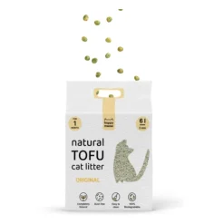 Happy Meow Natural Tofu Aglomerantre Original para gatos New