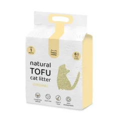 Happy Meow Natural Tofu Aglomerantre Original para gatos New